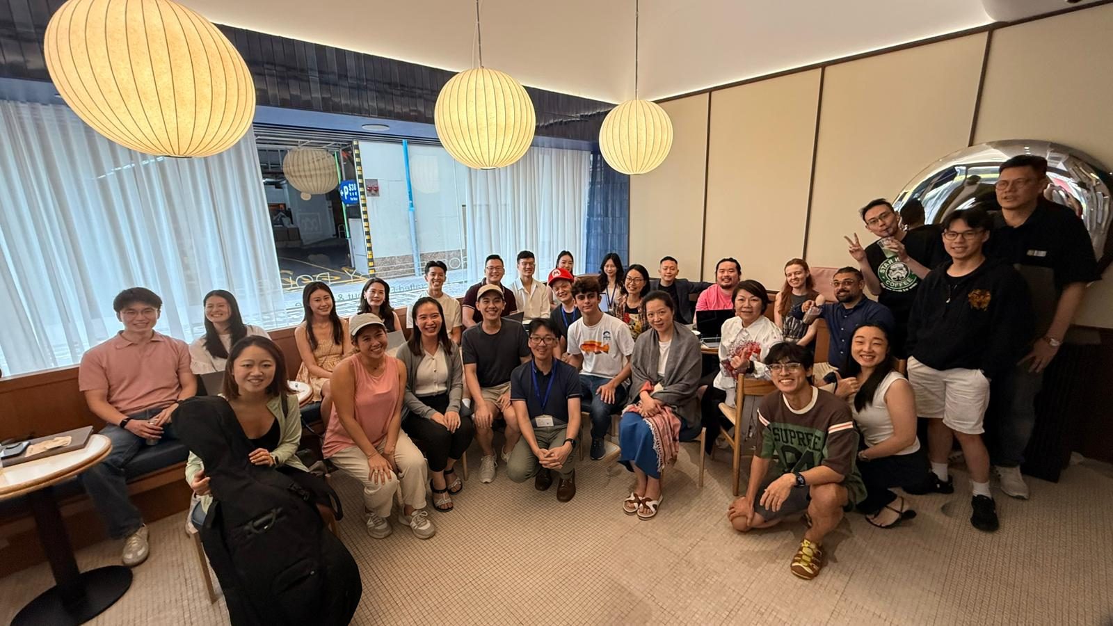 The group at AI Vibe Coding @ Drop By Dough