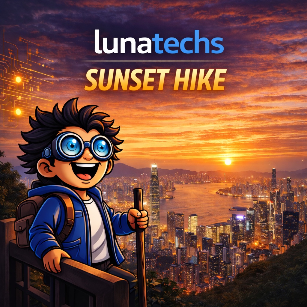 Lunatechs Sunset Hike event graphic